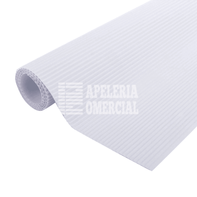 CARTULINA CORRUGADA DE 54X77 CMS. C. BLANCO